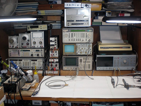 高周波回路用のテストベンチ